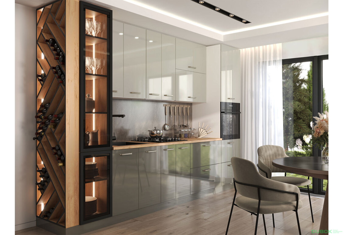 Obrázek 2 - LED korpus na láhve 920 dub kraft zlatý