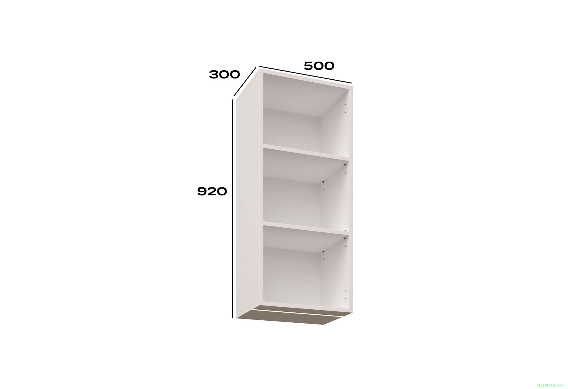 Obrázek 2 - Korpus V 50 (h 920) LED