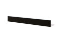 Obrázek 1 - Římsa PET MDF 1 m.kv. nestandard, barva: chrom šedý lesk; šířka: 1620 mm; výška: 100 mm