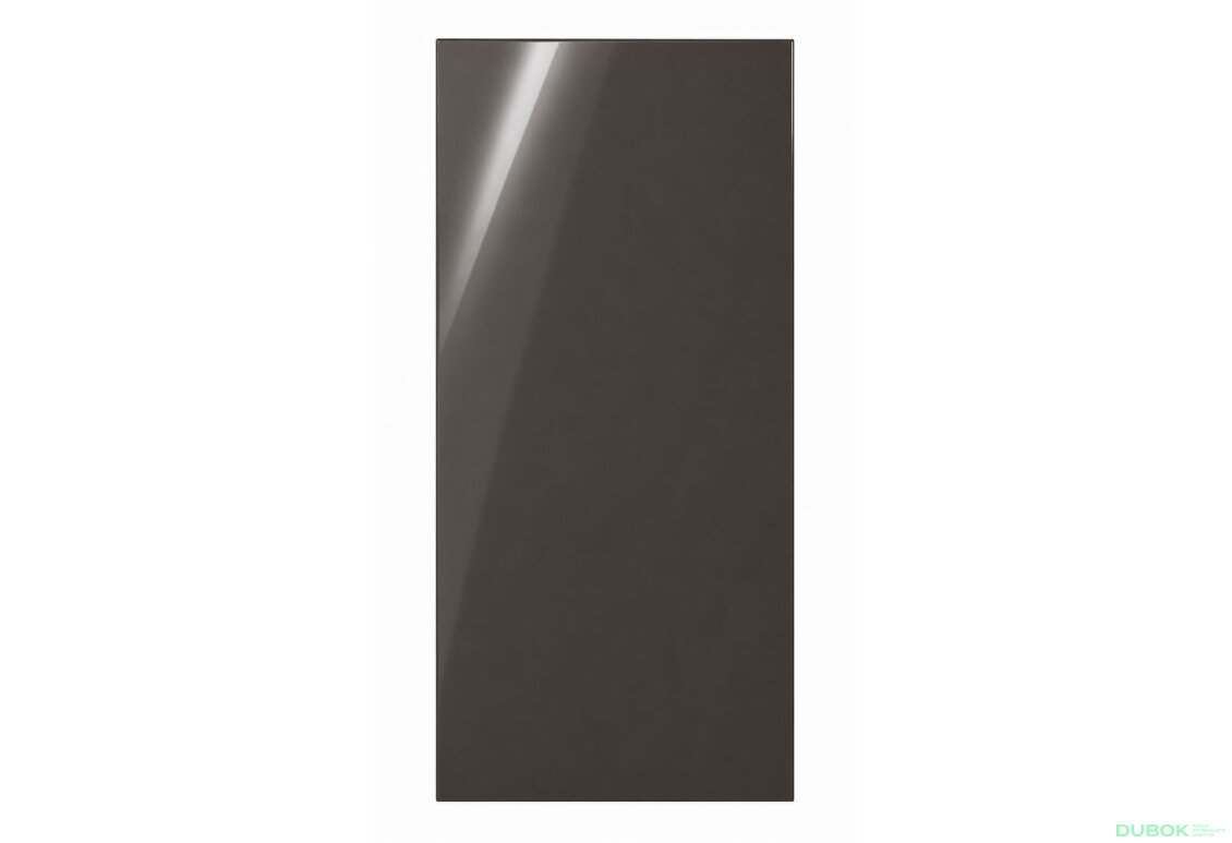 Detail z MDF AGT (Liona) Svit Mebliv nestandard. Barva: chrom šedý lesk; šířka: 1172 mm; výška: 368 mm; Hrana: po obvodu