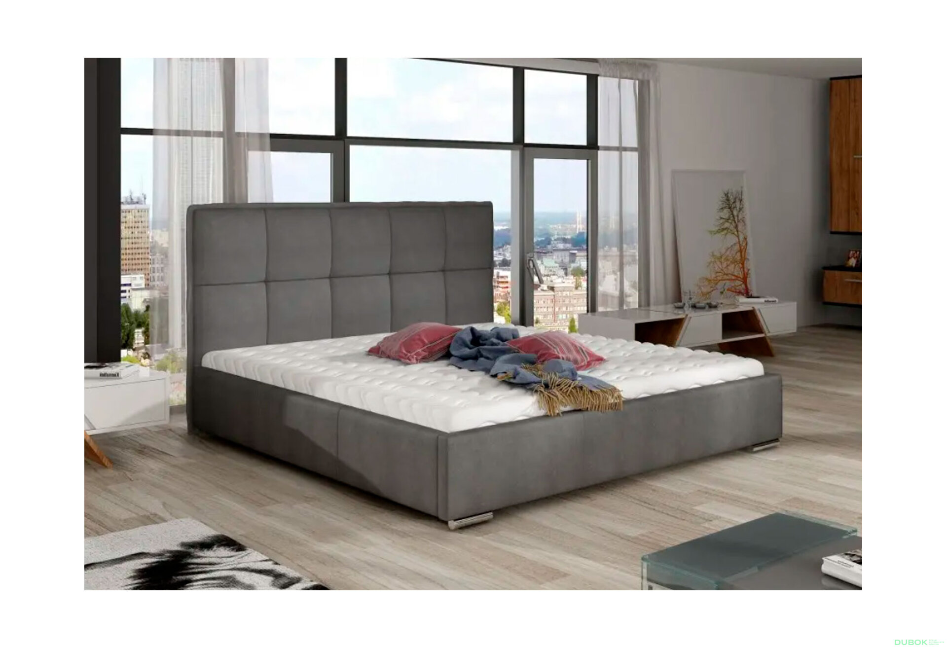 Obrázek 2 - Postel Cortina 180x200 Fresh 32 Lech F4 Chrom