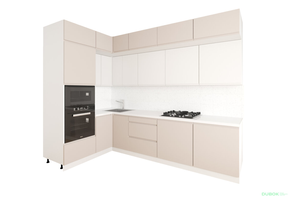 Obrázek 2 - Sada 1.6x2.8 b. bílá, f. béžová mat / mléčná Interno Luxe