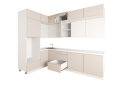 Obrázek 3 - Sada 1.6x2.8 b. bílá, f. béžová mat / mléčná Interno Luxe