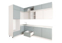 Obrázek 2 - Sada 1.6x2.8 k. bílá, f. šedá mat / bílá mat Interno Luxe
