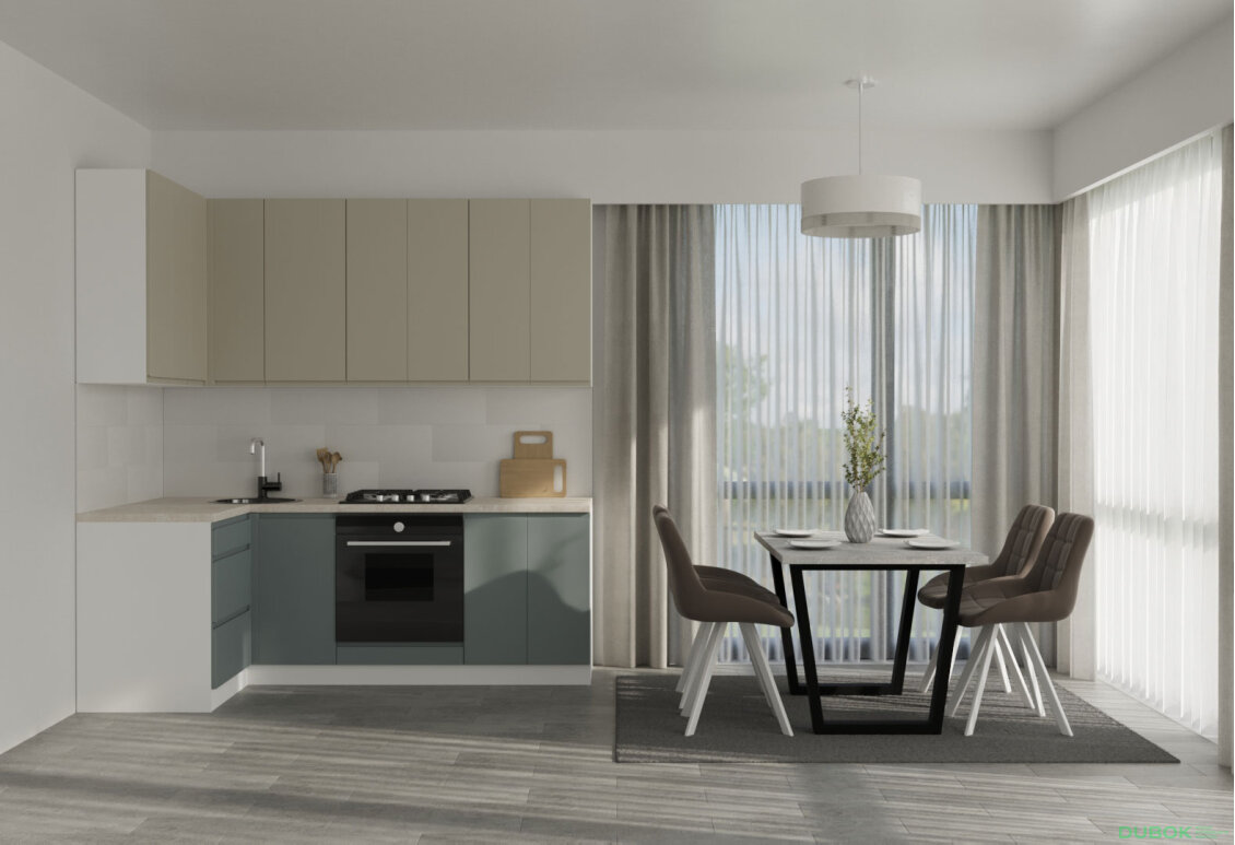 Obrázek 2 - Sada 2.2x1.2 bílá / béžová, šedá matná Interno Luxe