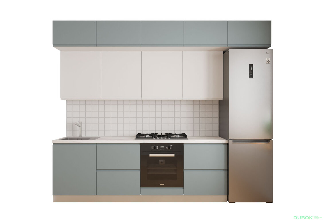 Obrázek 2 - Sada 2.4 k. bílá, f. šedá mat / bílá mat Interno Luxe