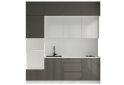 Obrázek 3 - Sada 2.4 Bílá / tmavě šedý lesk, bílý lesk Interno Glaňec Luxe
