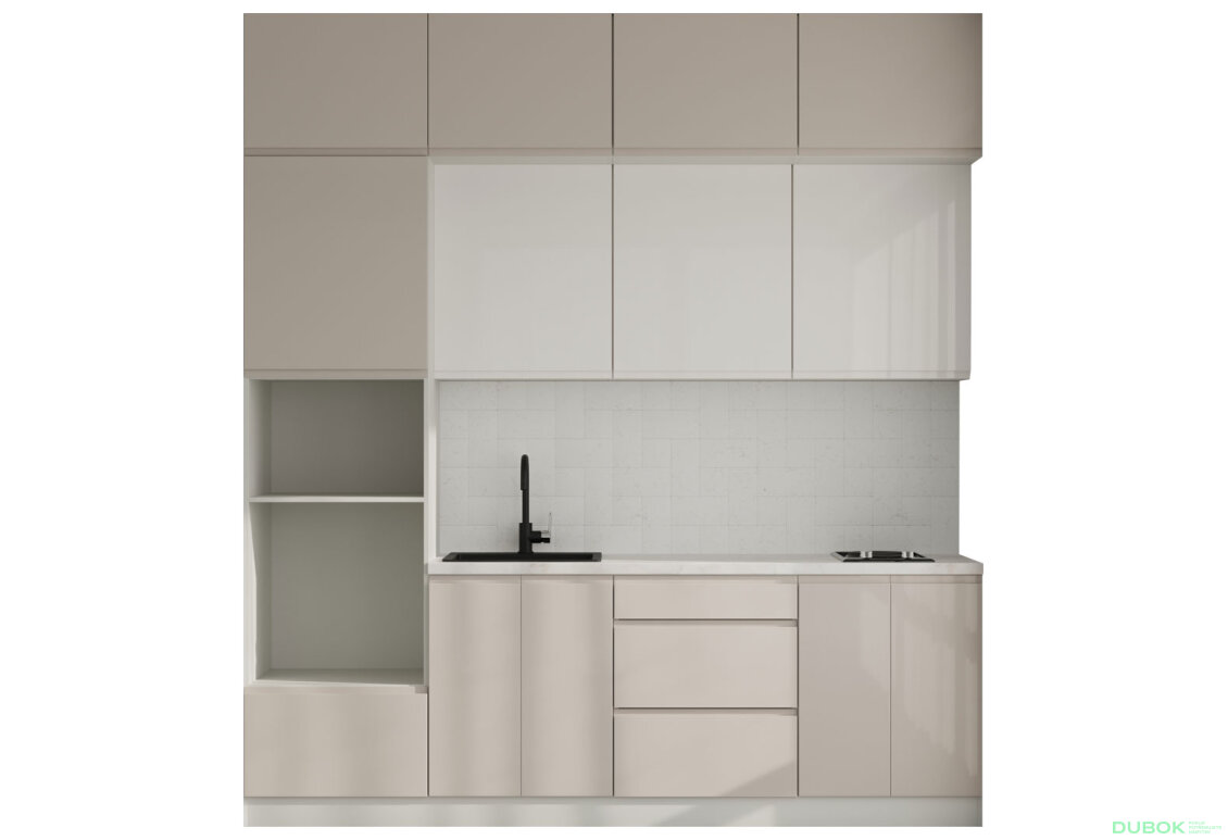 Obrázek 3 - Sada 2.4 béžový lesk / mléčný lesk Interno Glaňec Luxe