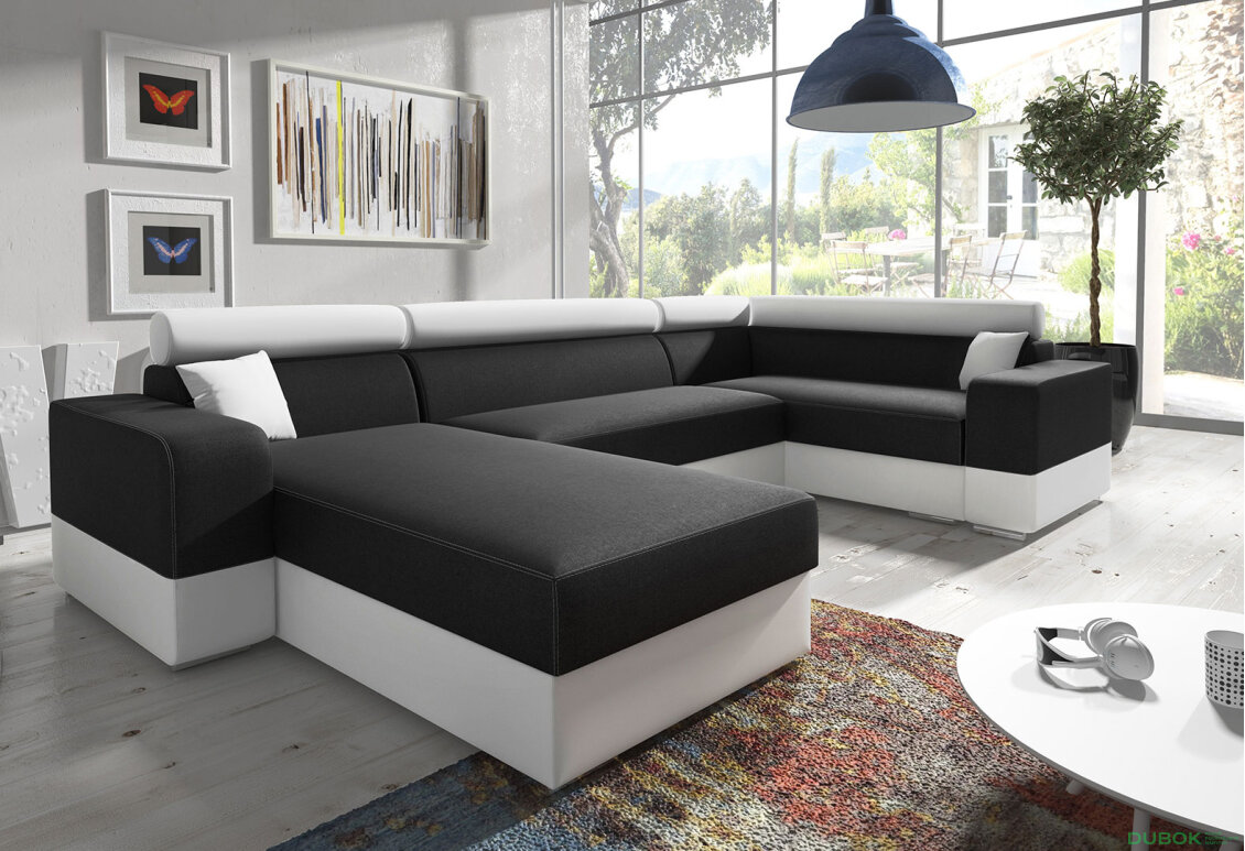 Obrázek 2 - Sedací souprava Infinity super Bahama 36 + Soft 17 / typ L