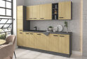 Obrázek 1 - Kuchyňská sestava 2.6 m Scandi / antracit