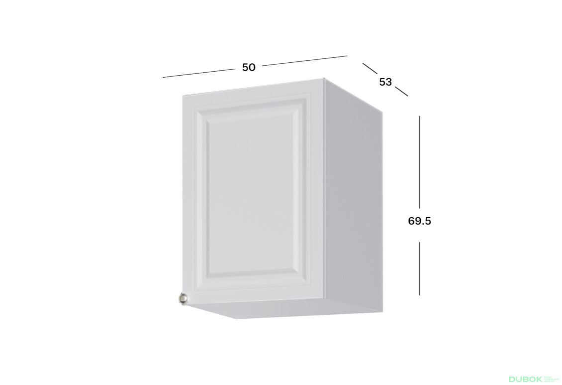 Obrázek 2 - Modul č. 12 + Fasáda F-500*695 V.1 / V.2 Bílá Madrid