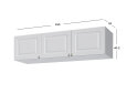 Obrázek 2 - Modul č. 31 + Fasády F-500*400 V.1 / V.2 Bílá Madrid