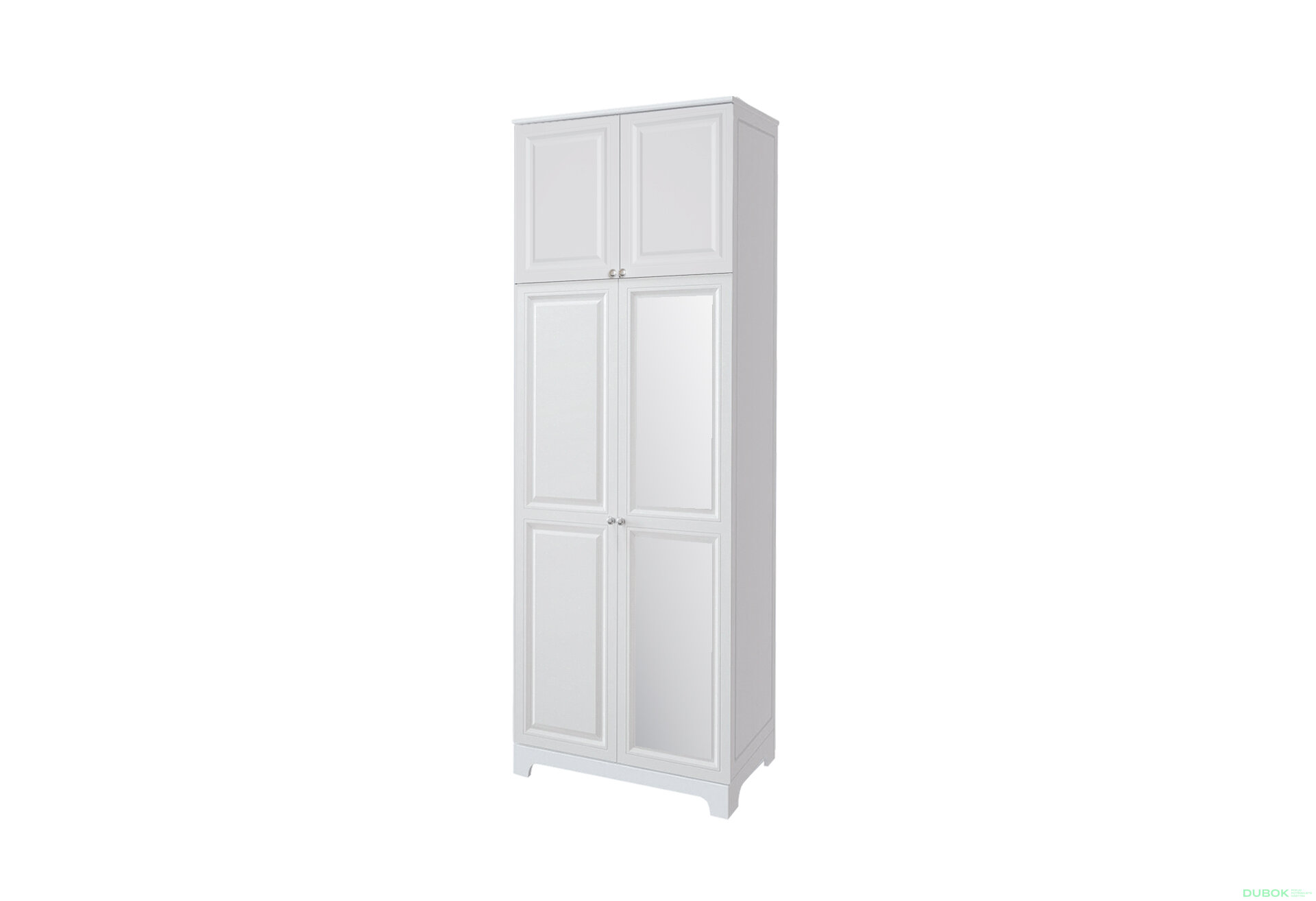 Obrázek 1 - Skříň č. 2 / MDF V.2 + Zrcadlo V.2 + Vysoká nástěnná skříň Madrid