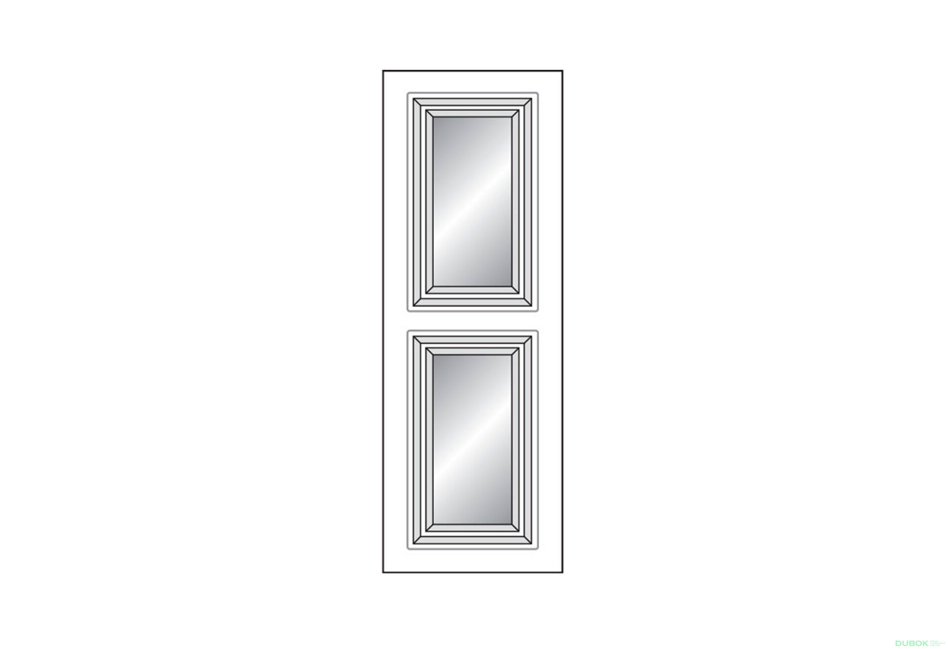 Obrázek 1 - Fasáda F-500*2015 Zrcadlo V.2 Madrid