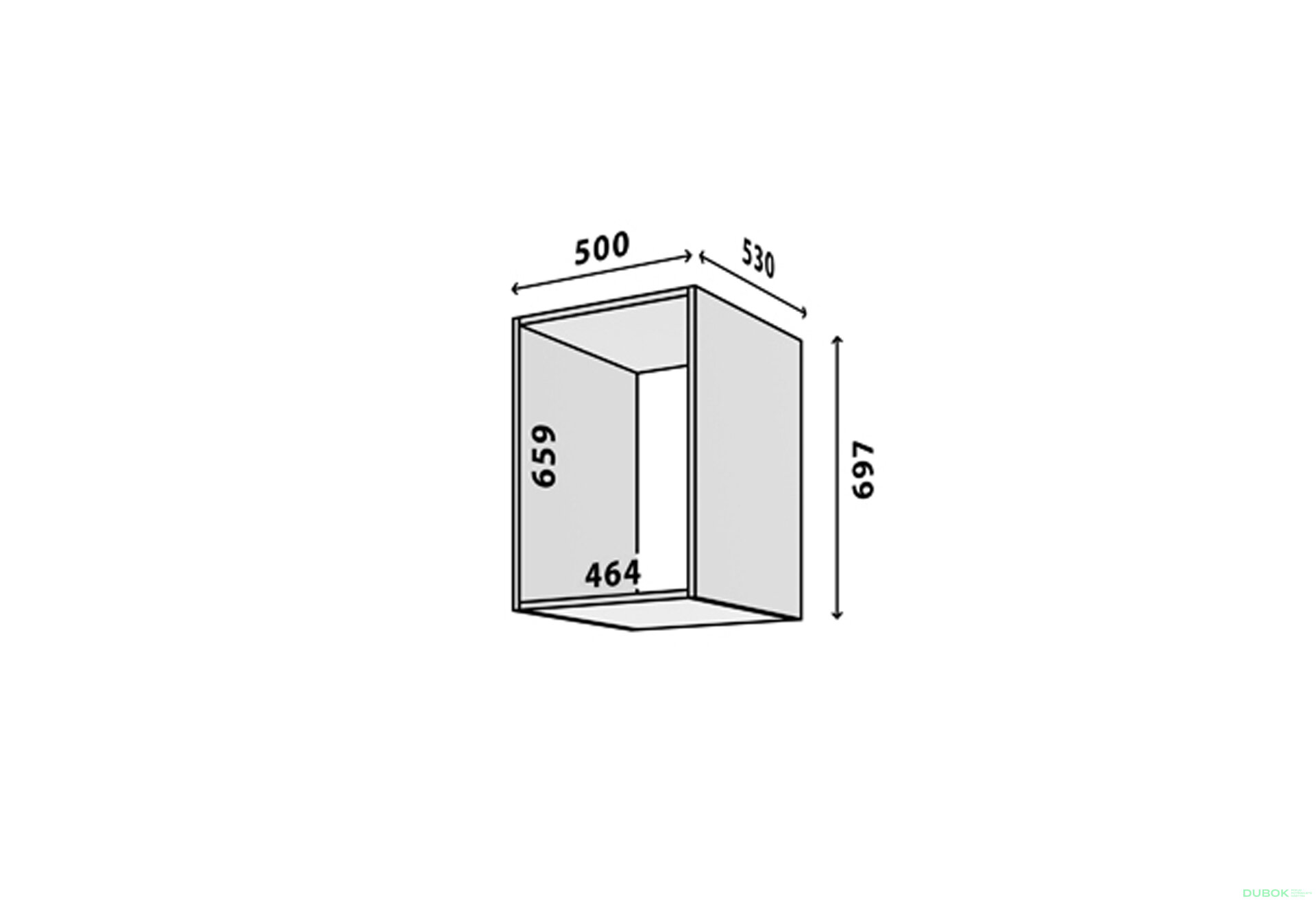 Obrázek 2 - Modul č. 12 A-500*695 bílý