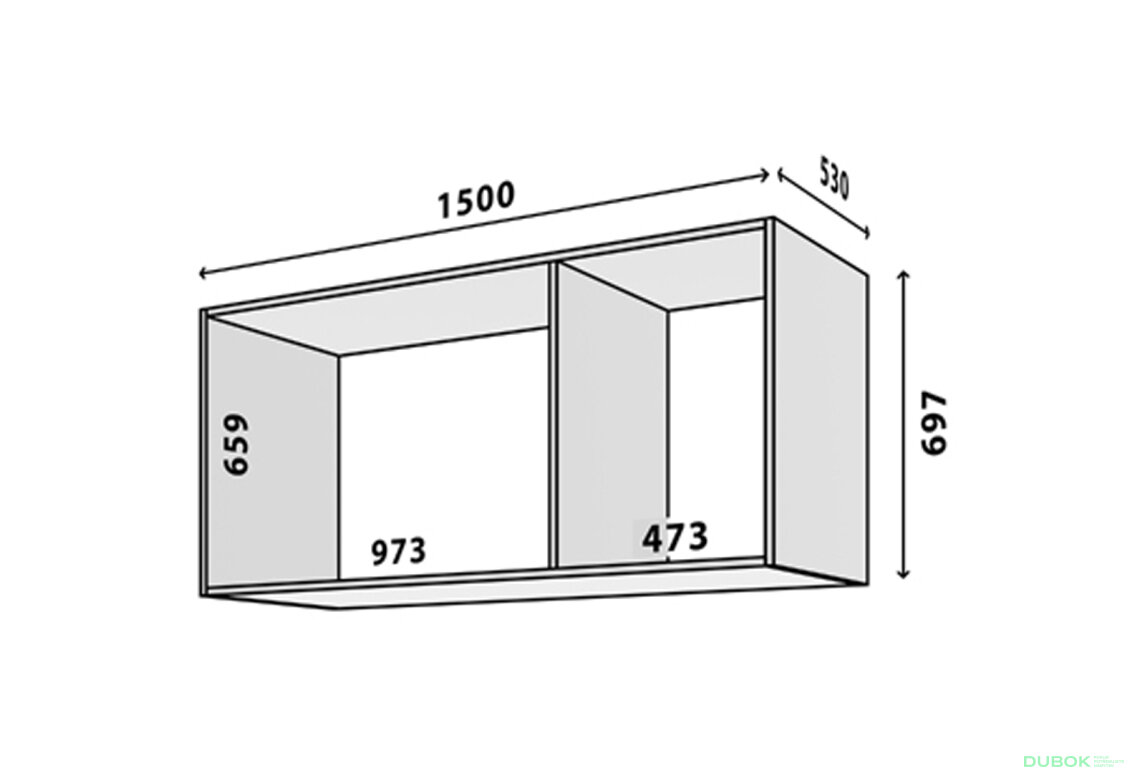 Obrázek 2 - Modul č. 32 A-1500*695 bílý