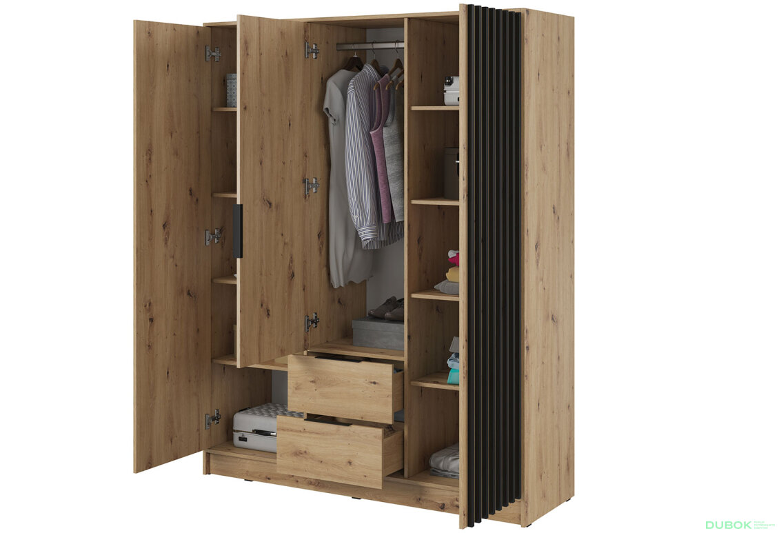 Obrázek 2 - Skříň 3D se zrcadlem artisan Nelly