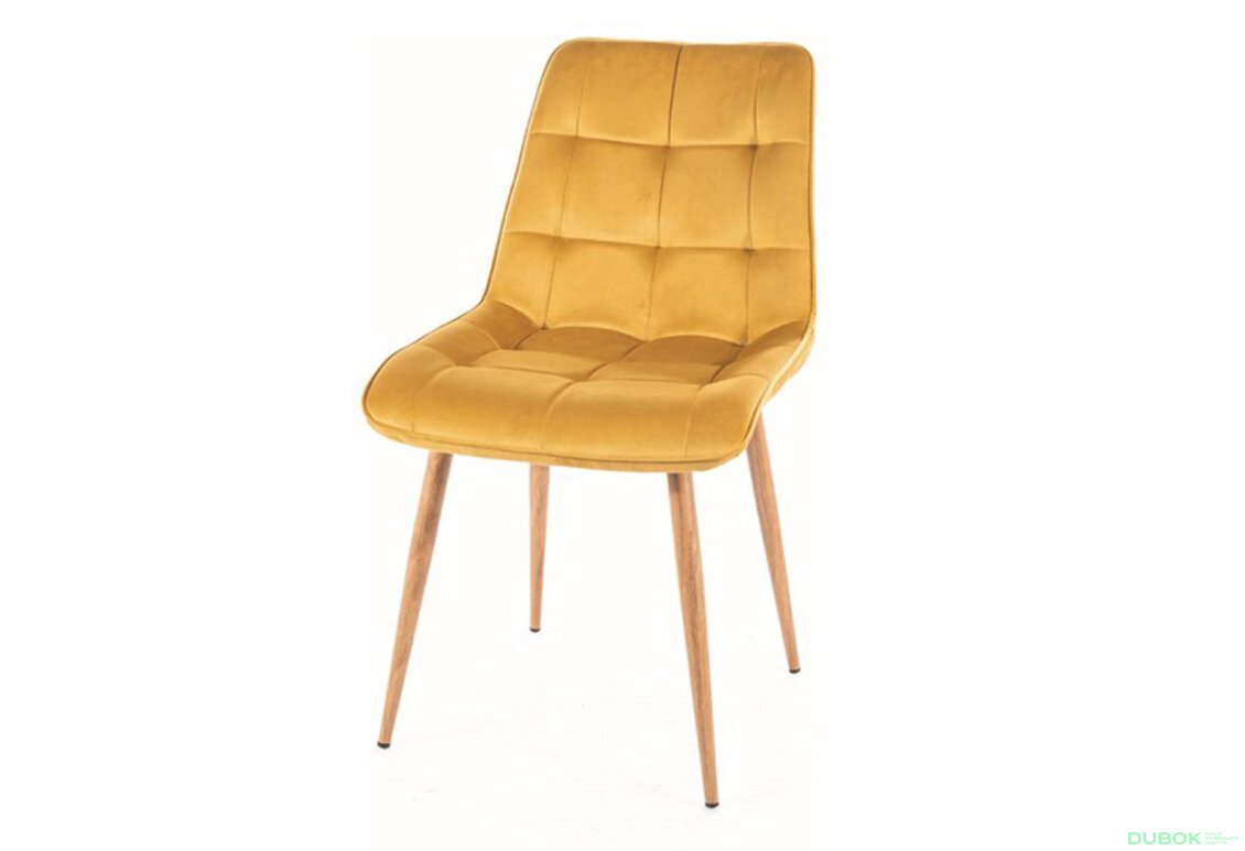 Židle Chic D Velvet kari Bluvel 68