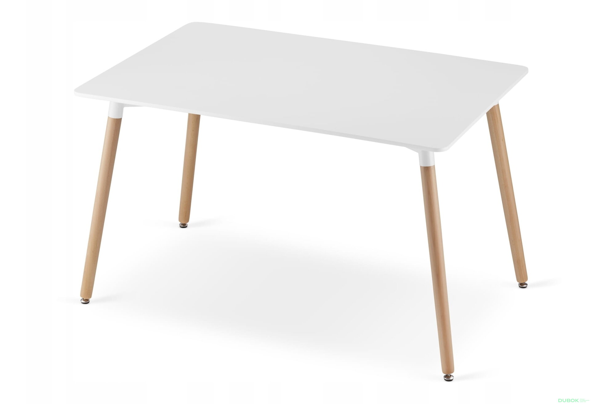Obrázek 10 - Sada obdélníkový stůl ADRIA 120x80 bílý + 4 židle MARK bílé