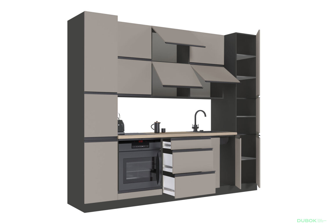 Obrázek 5 - Sada 2.6 Světle hnědá M02 RioLine Luxe / RíóLajn Lux Matný