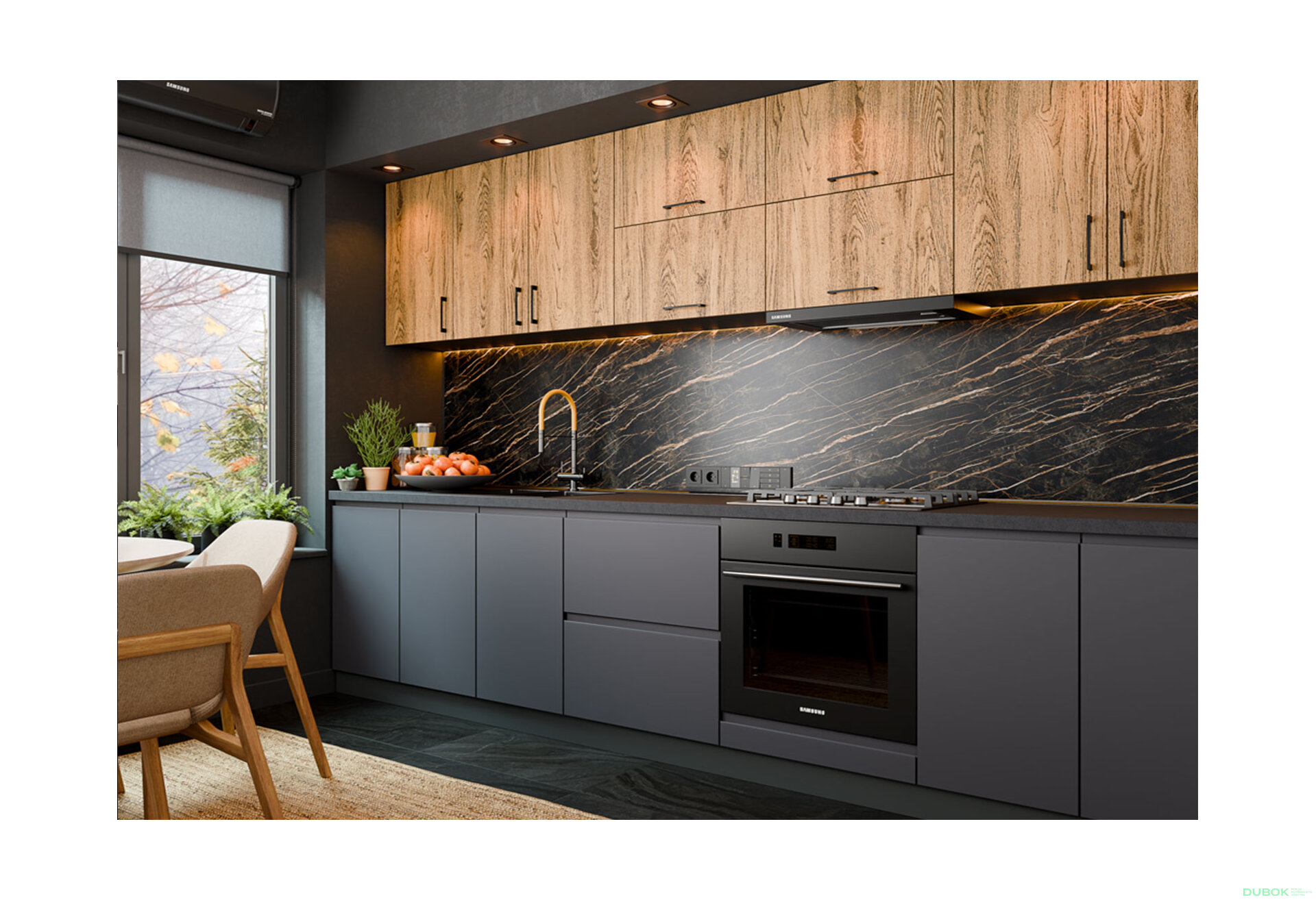 Obrázek 1 - Sestava Sonata Lux horní + Interno Lux dolní 3,2 m