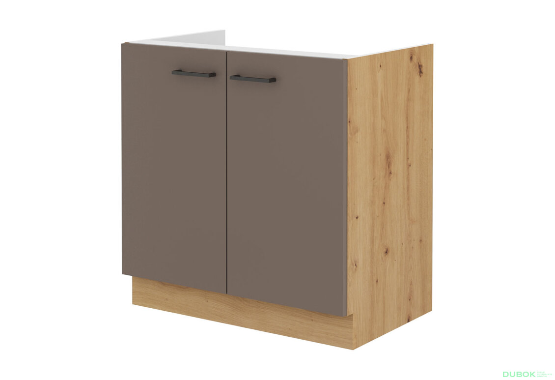 Obrázek 4960 - Kuchyňská sestava 2.6 m Bolonia dub artisan / truffle grey