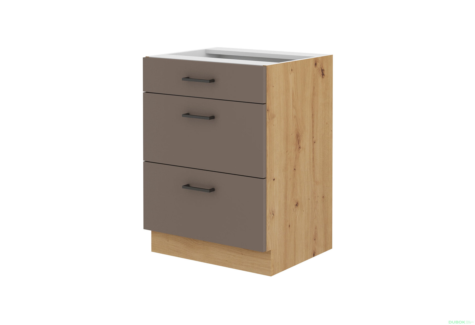 Obrázek 4964 - Kuchyňská sestava 2.6 m Bolonia dub artisan / truffle grey