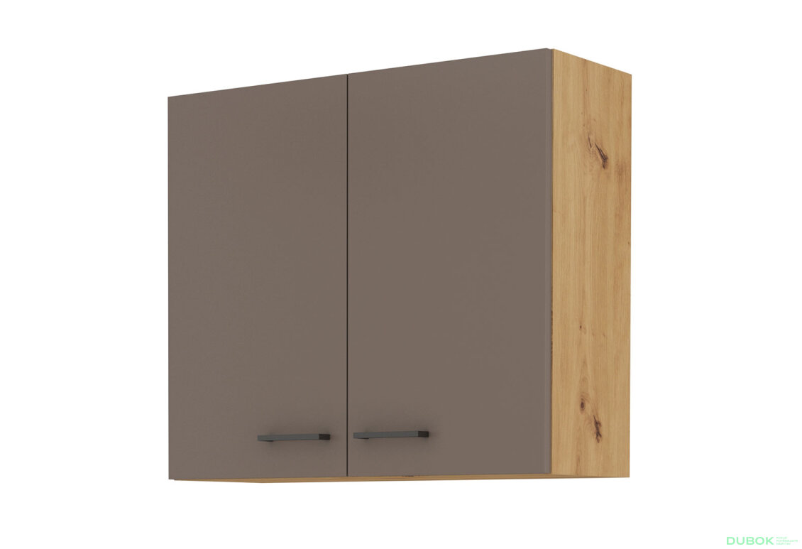 Obrázek 4966 - Kuchyňská sestava 2.6 m Bolonia dub artisan / truffle grey
