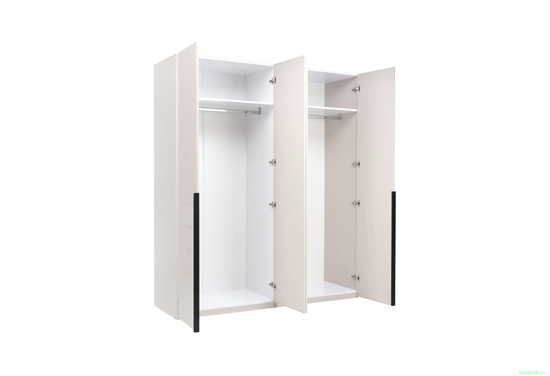 Obrázek 2 - Skříň 4D se zrcadlem, kašmírový lesk Lori