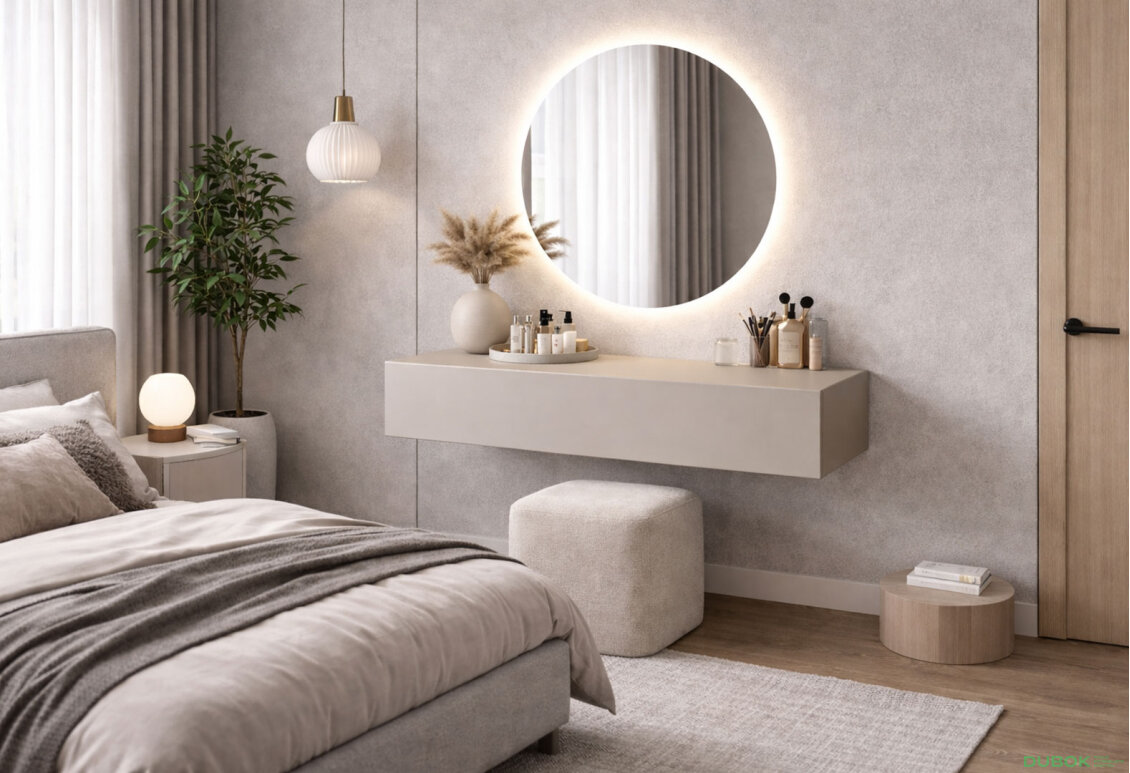 Obrázek 2 - Toaletní stolek 80 cm kašmír Space