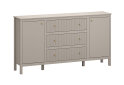 Obrázek 1 - Komoda 2d3s (E) taupe Kleo
