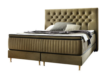 Postel Astoria 180x200 s roštem Matt Velvet 38 Davis, pružiny 7 zón