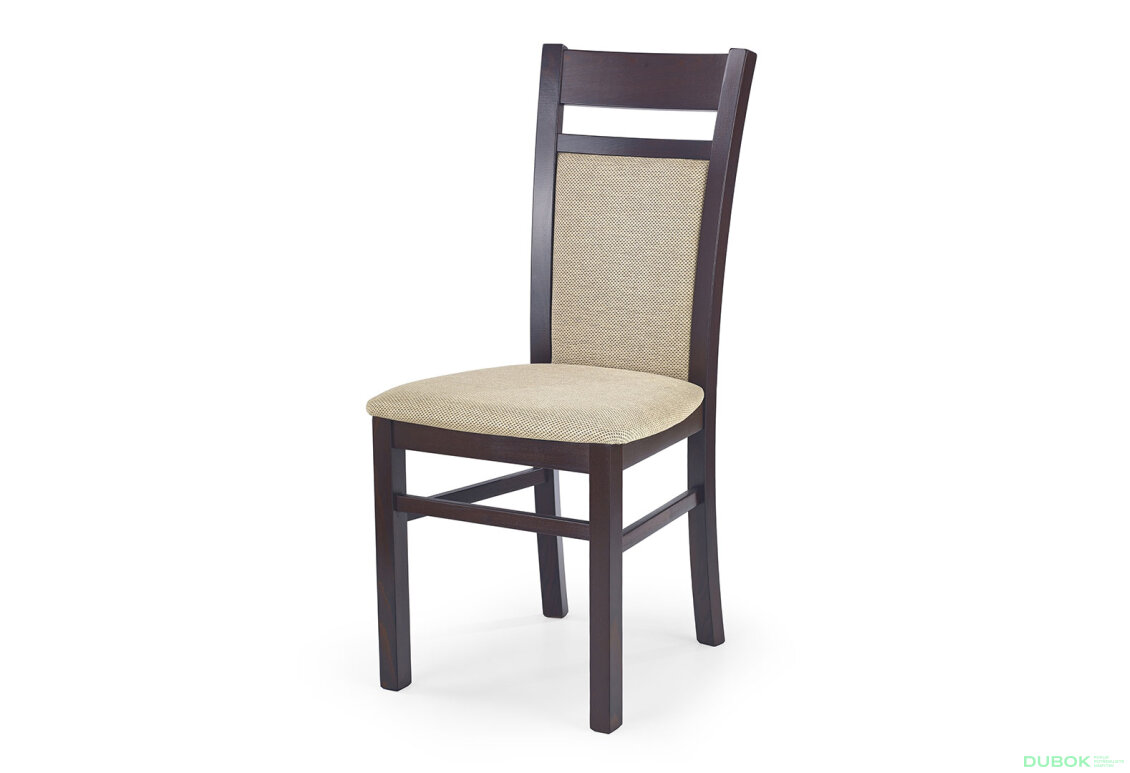 Židle Gerard 2 ciemny orzech / Torrent Beige