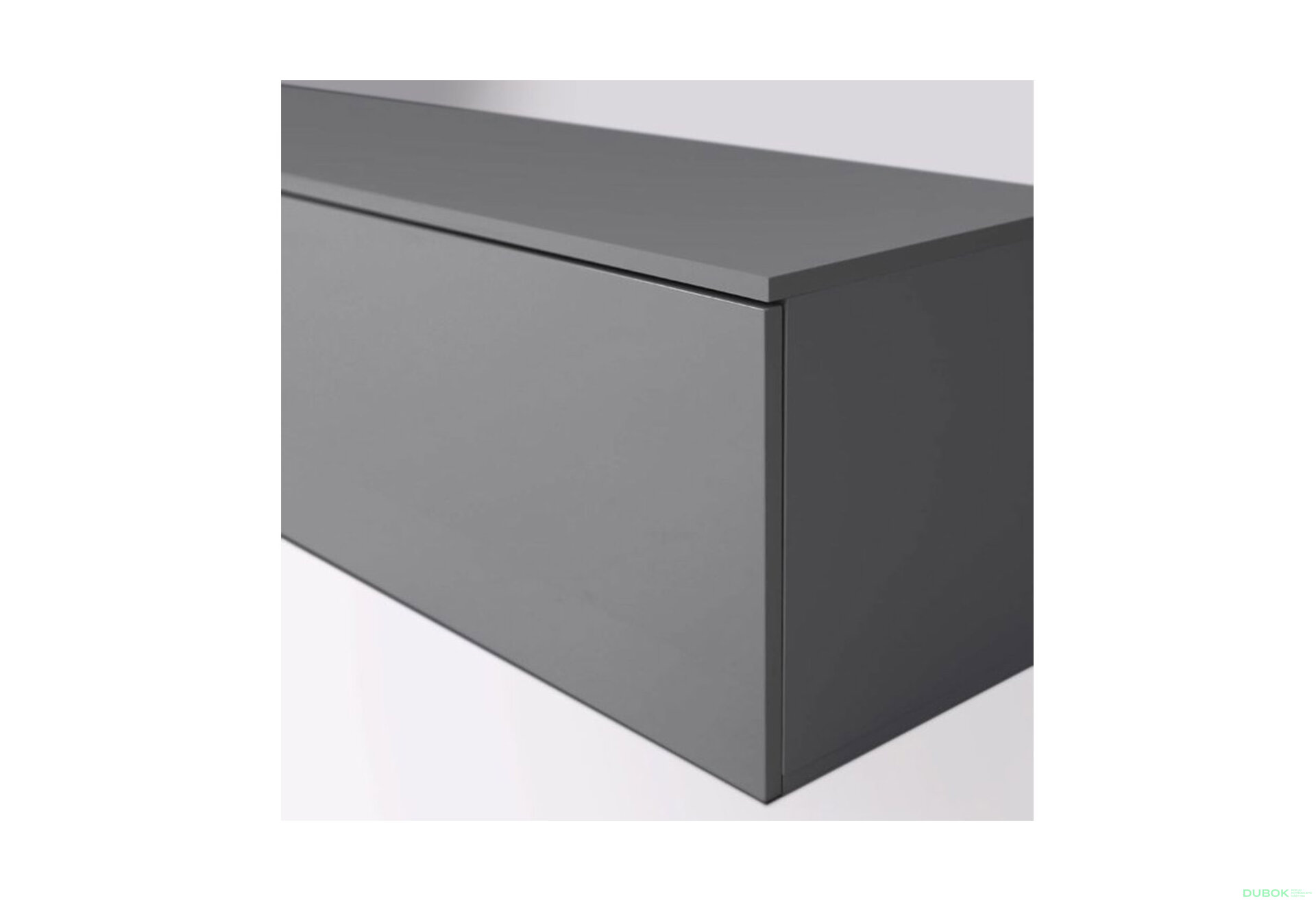 Obrázek 5 - TV stolek 1,75 šedý lávový lesk Legs Box
