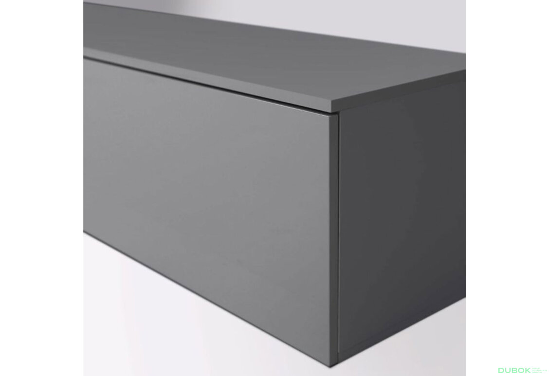 Obrázek 5 - TV stolek 1,75 šedý lávový lesk Legs Box