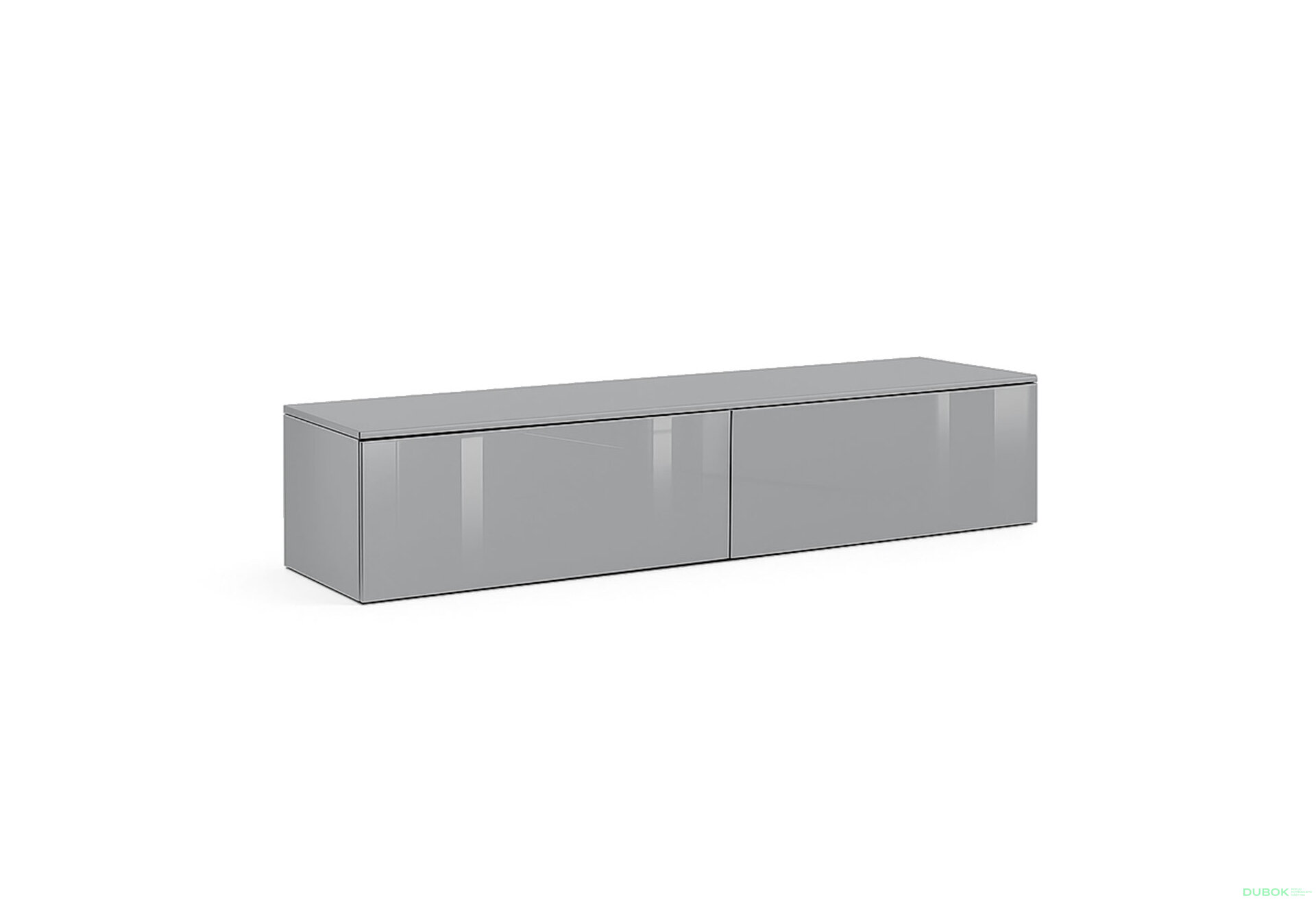 Obrázek 3 - TV stolek 1,75 šedý lávový lesk Legs Box
