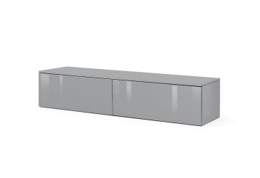 TV stolek 1,75 šedý lávový lesk Legs Box