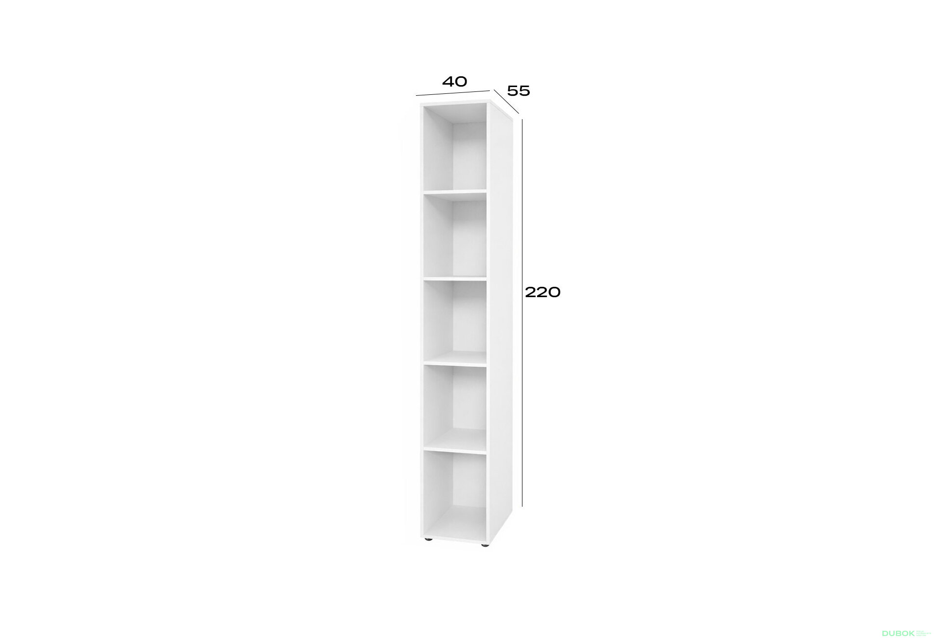 Obrázek 2 - Korpus modul 3 (h-2200*400) nymphaea alba Space