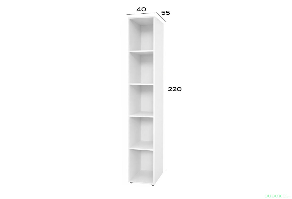 Obrázek 2 - Korpus modul 3 (h-2200*400) nymphaea alba Space
