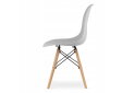 Obrázek 3 - Sada obdélníkový stůl TESSA 120x60 světlý dub + 4 židle OSAKA šedé