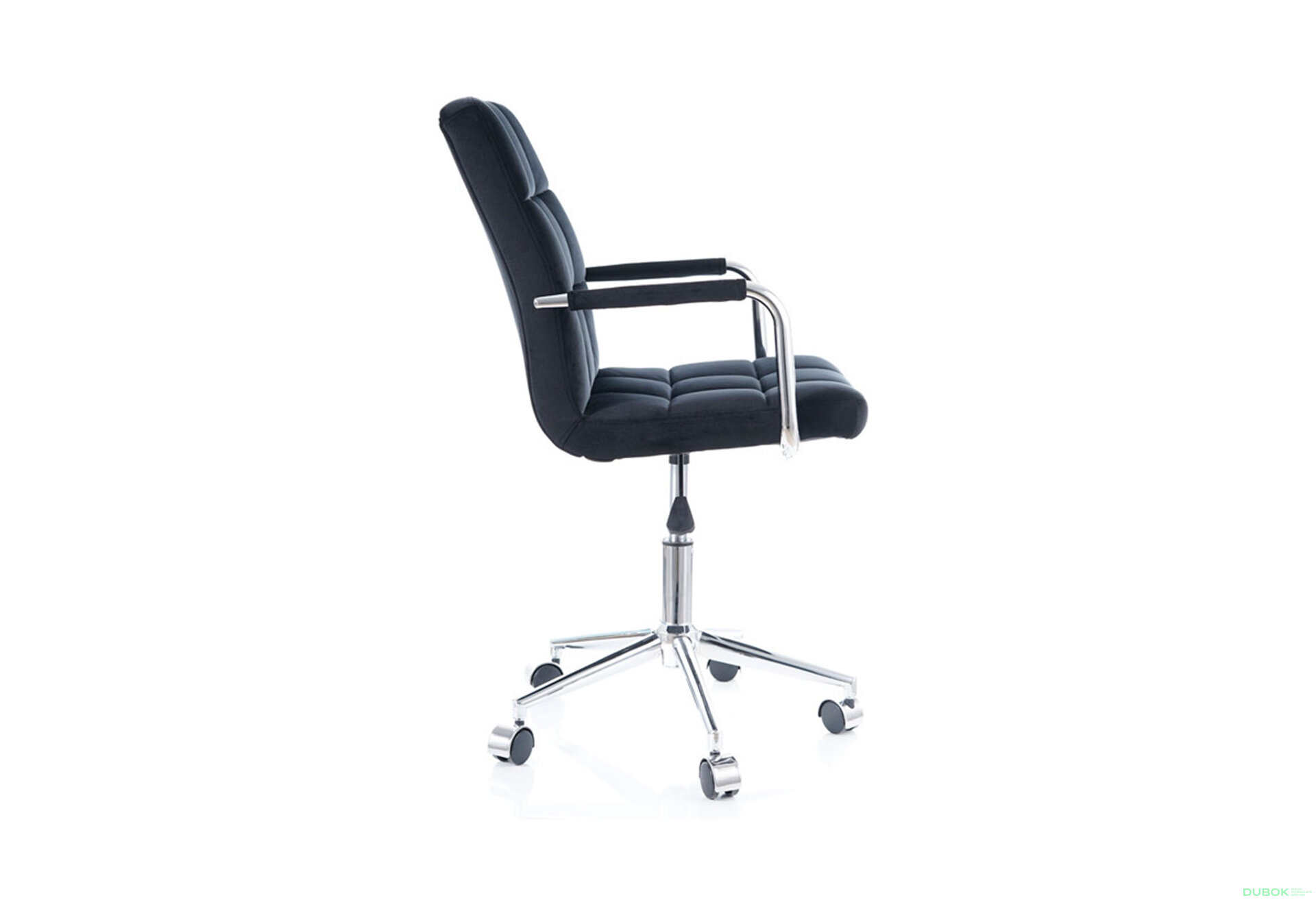 Obrázek 5 - Otočné křeslo Q-022 Velvet, černý Bluvel 19