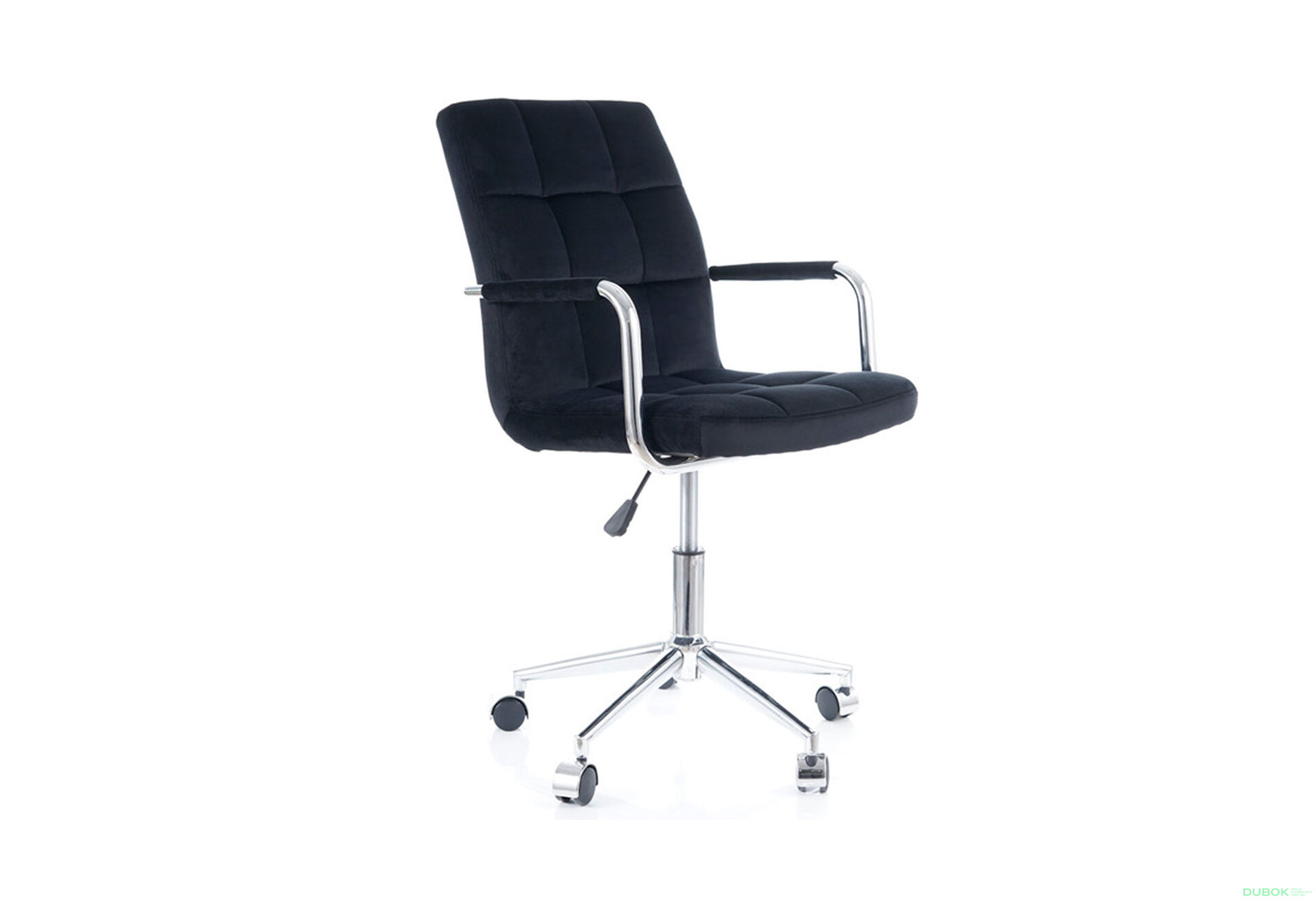 Obrázek 3 - Otočné křeslo Q-022 Velvet, černý Bluvel 19