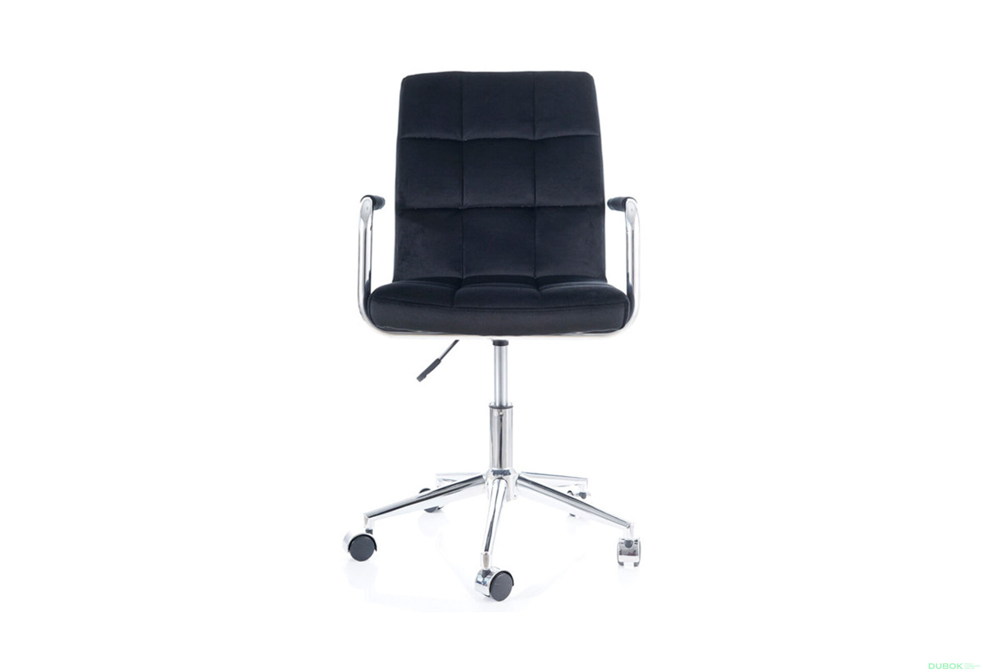 Obrázek 16 - Otočné křeslo Q-022 Velvet, černý Bluvel 19