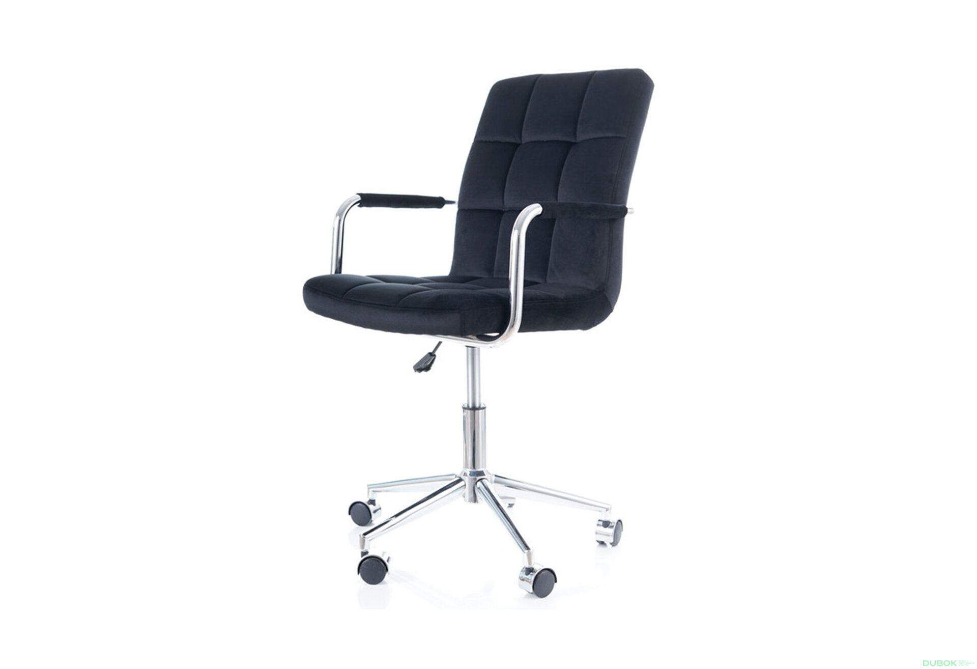 Obrázek 14 - Otočné křeslo Q-022 Velvet, černý Bluvel 19