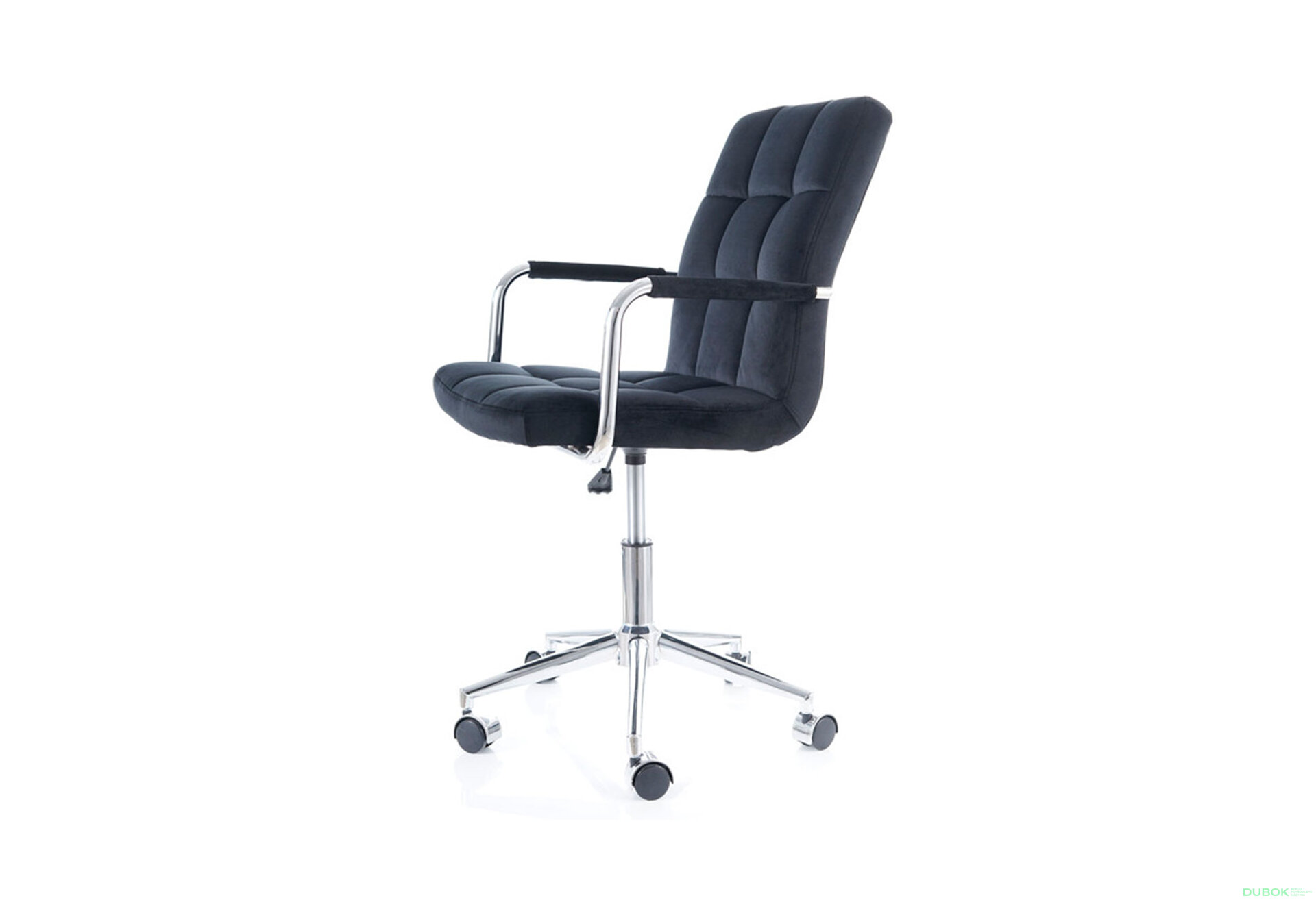 Obrázek 13 - Otočné křeslo Q-022 Velvet, černý Bluvel 19