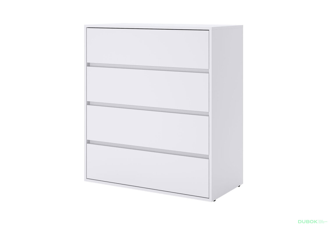 Komoda 4šx Super Mat Bílá Tibo