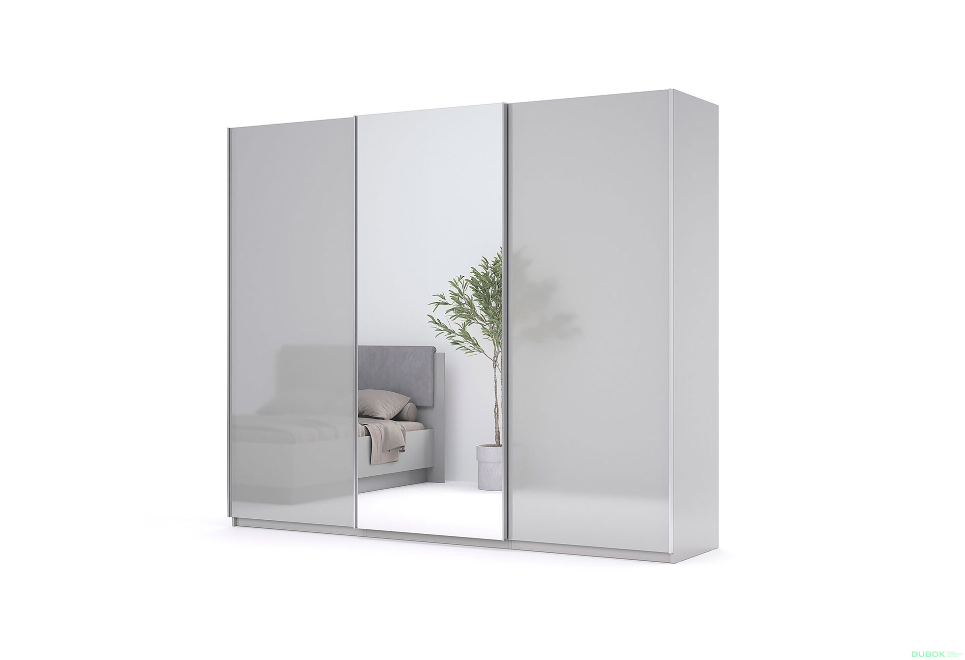 Obrázek 11654 - Sada se skříní s posuvnými dveřmi 3D Megy