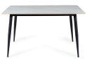 Obrázek 2 - Stůl Rion 160x90 mramorový efekt, bílý / černý mat