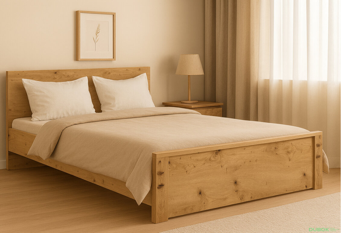 Obrázek 2 - Postel 160x200 dub artisan Ayson