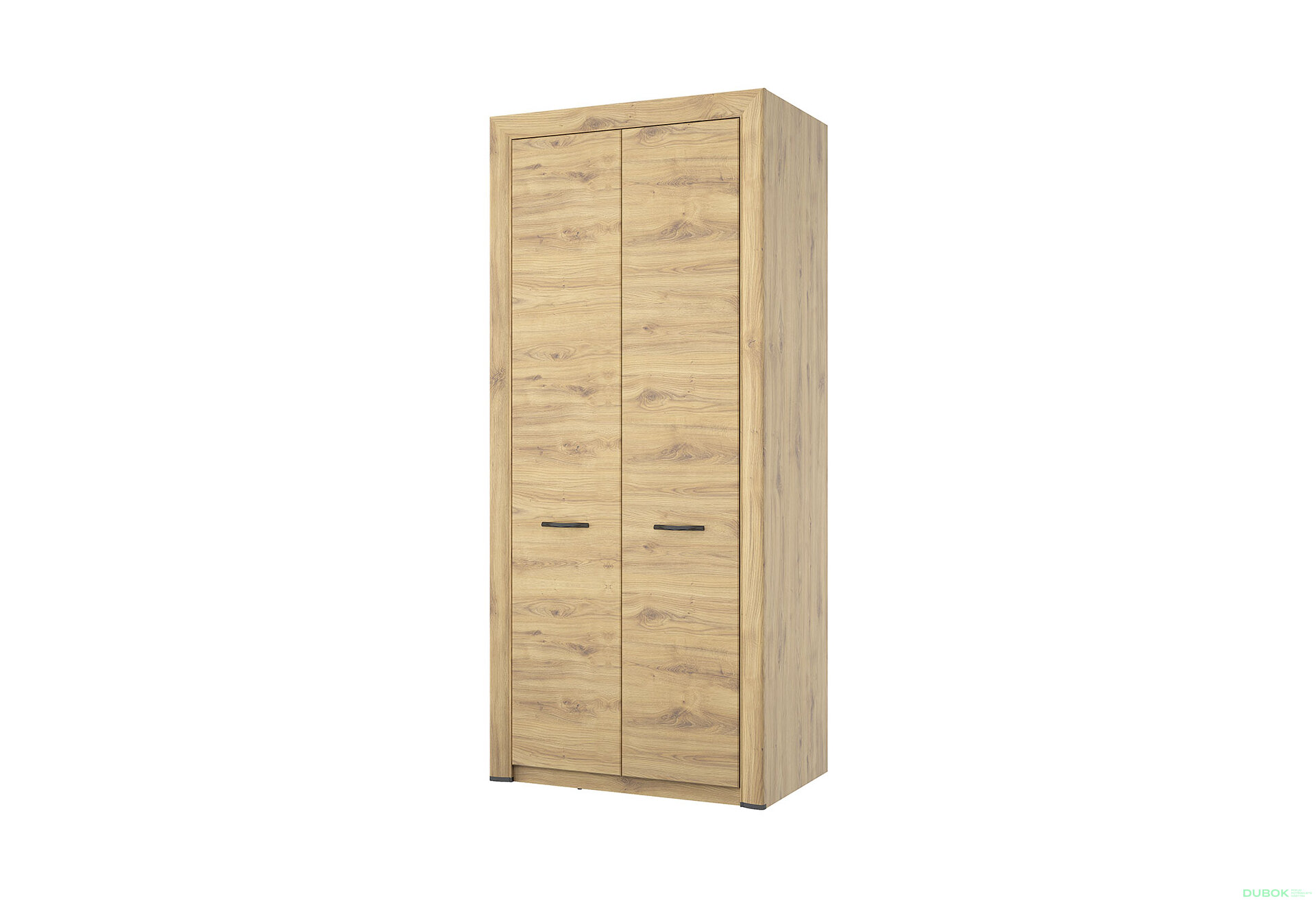 Obrázek 1 - Skříň dvoudveřová Sapori 95.9x217.1x60.3 cm Dub navarra